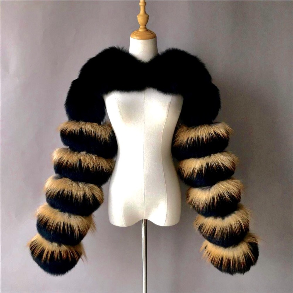 Authentic Double Sleeve Fox Fur for sale.